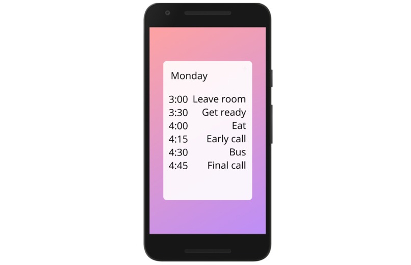 Sunset - Weekly Alarm Calendar – screenshot 1