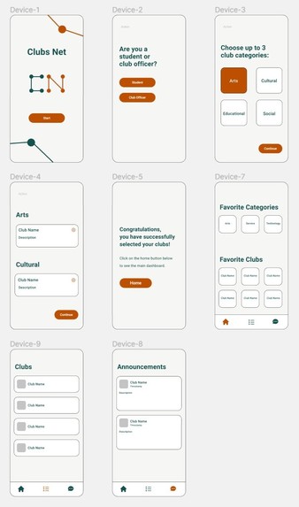 Clubs Net – screenshot 2
