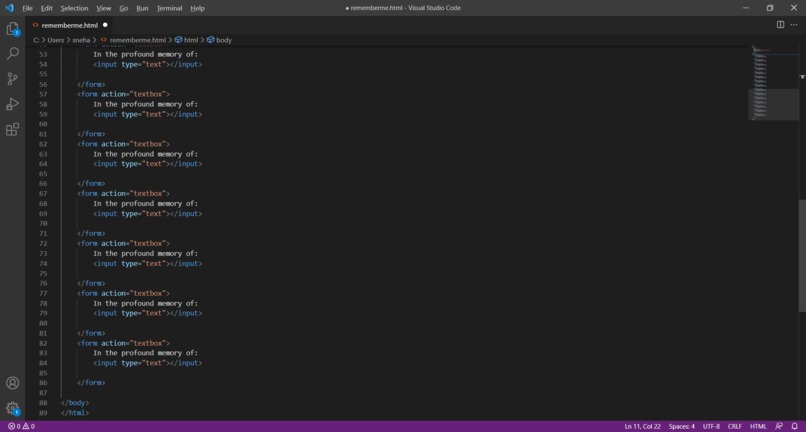 Remember me – screenshot 2
