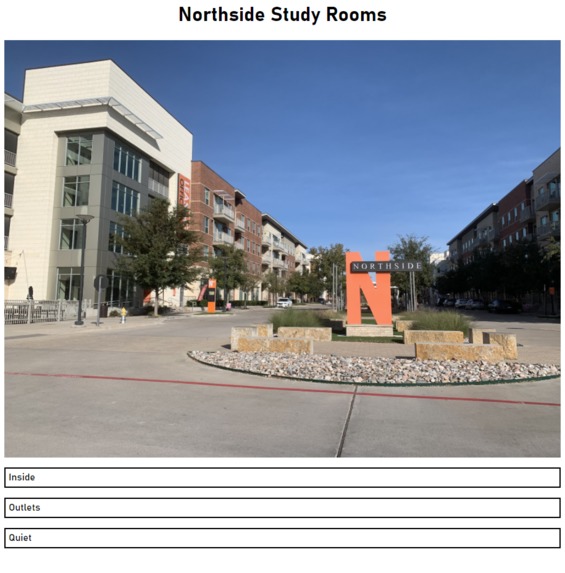 UTD Study Spots – screenshot 2