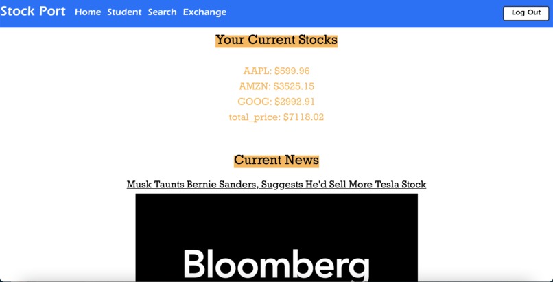 Stock Port – screenshot 2
