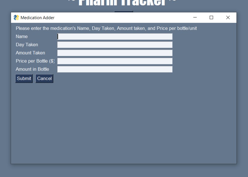Pharm Tracker – screenshot 1