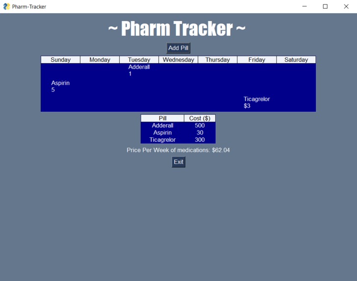 Pharm Tracker – screenshot 2