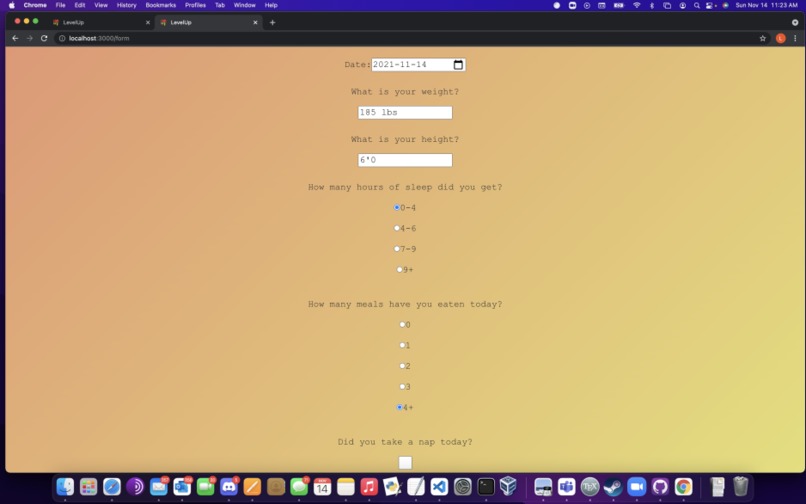 LevelUp – screenshot 2
