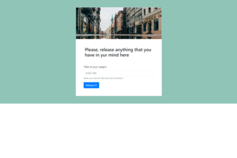 Release your concern