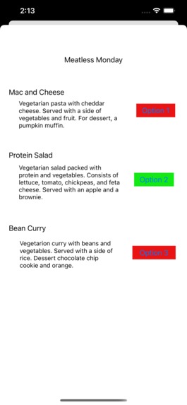 Dining Decisioons – screenshot 3