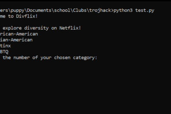 Divflix: Diversity in Movies and Shows
