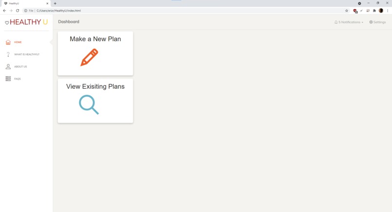 HealthyU – screenshot 1