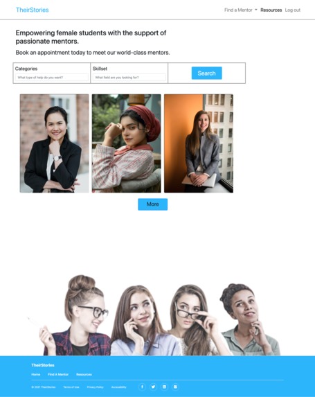 TheirStories – screenshot 2