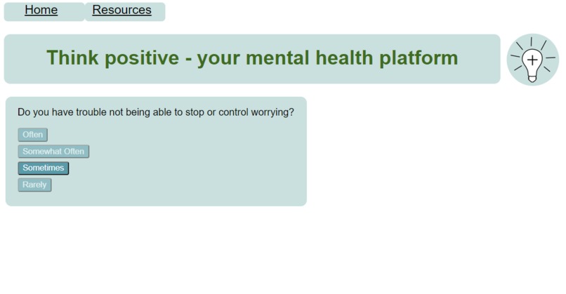 Think Positive – screenshot 2