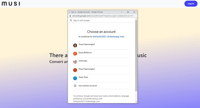 MUSI – screenshot 3