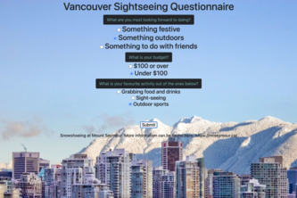 Vancouver In 3 Questions