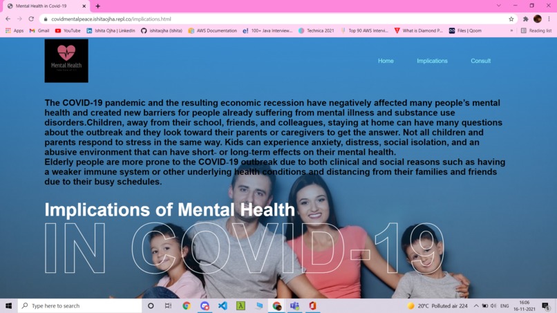 CMP - Covid Mental Health  – screenshot 2