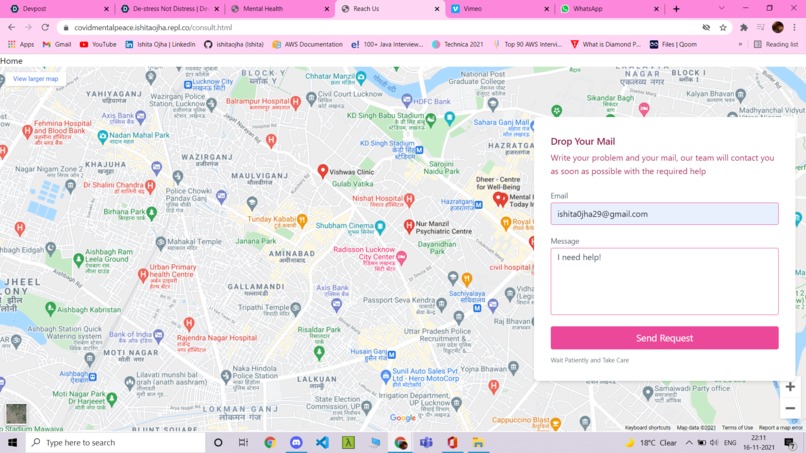 CMP - Covid Mental Health  – screenshot 4