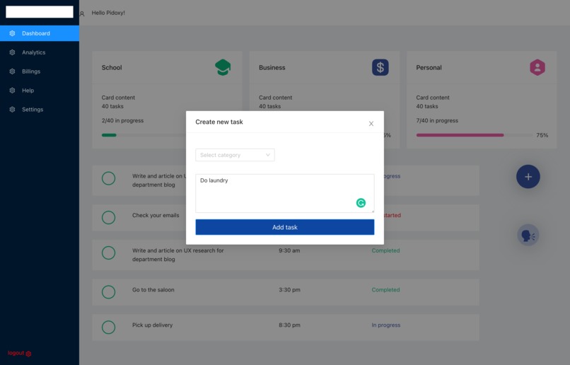 TodoSay – screenshot 4