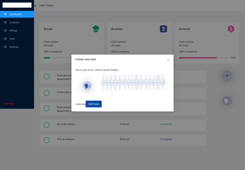 TodoSay – screenshot 5