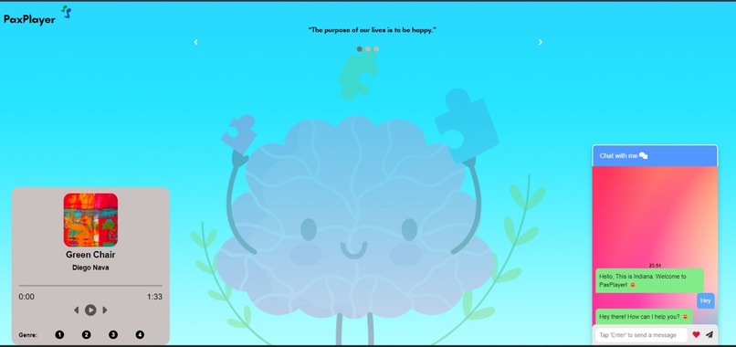 PaxPlayer – screenshot 1