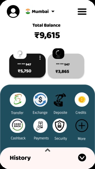 FINANCE APP UI  – screenshot 1
