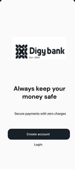 Digy bank – screenshot 1