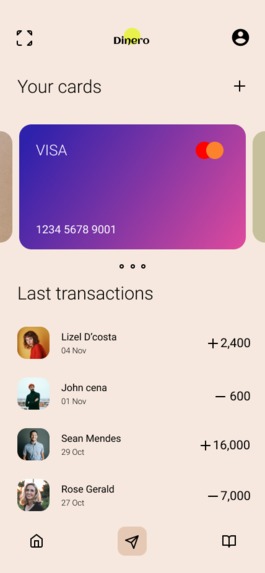 Dinero- payment and investment app – screenshot 3