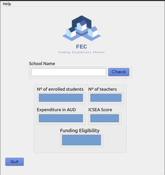 Funding Eligibility Checker – screenshot 1