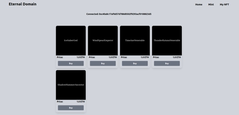 Eternal-Market – screenshot 1
