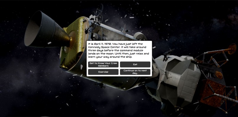 Apollo 13 CYOA – screenshot 1