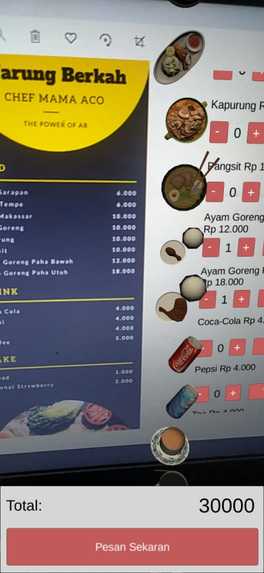 Warung AR – screenshot 1