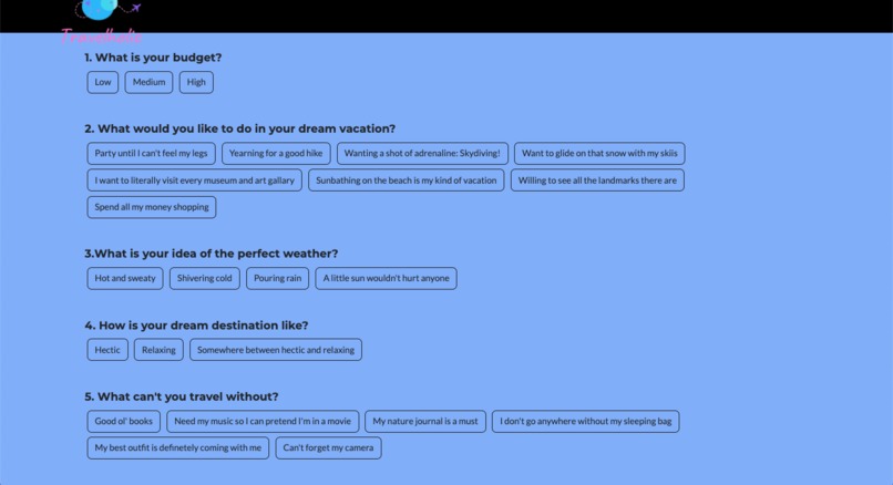 Travelholic – screenshot 1