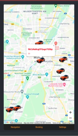 BaT app  – screenshot 2