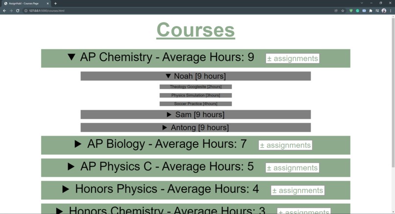 AssignHub – screenshot 3