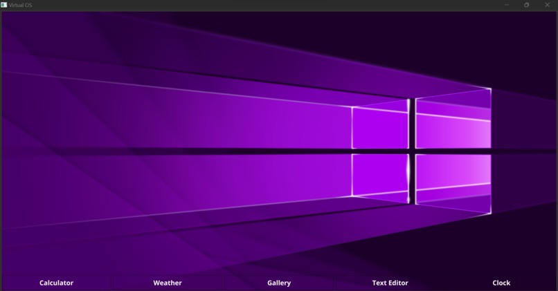 Virtual Operating System Using goLang and fyne – screenshot 6