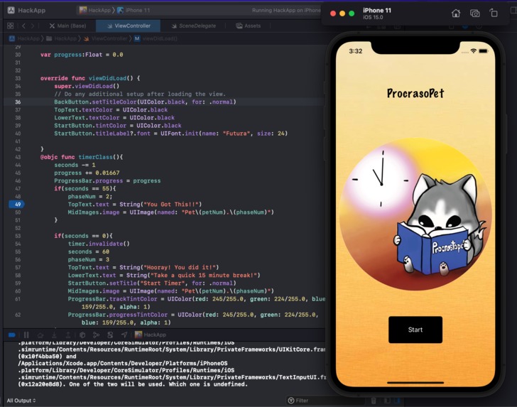 ProcrasoPet – screenshot 1