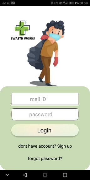 Swasth works – screenshot 2