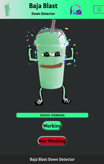 Baja Blast Down Detector – screenshot 1