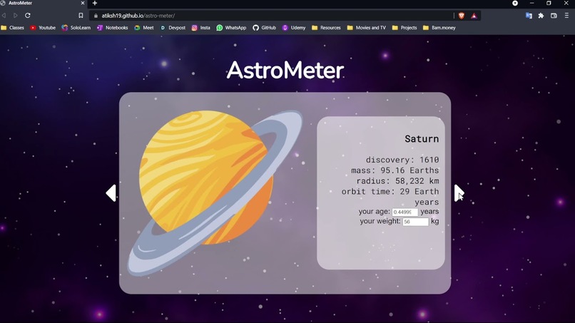 AstroMeter – screenshot 1