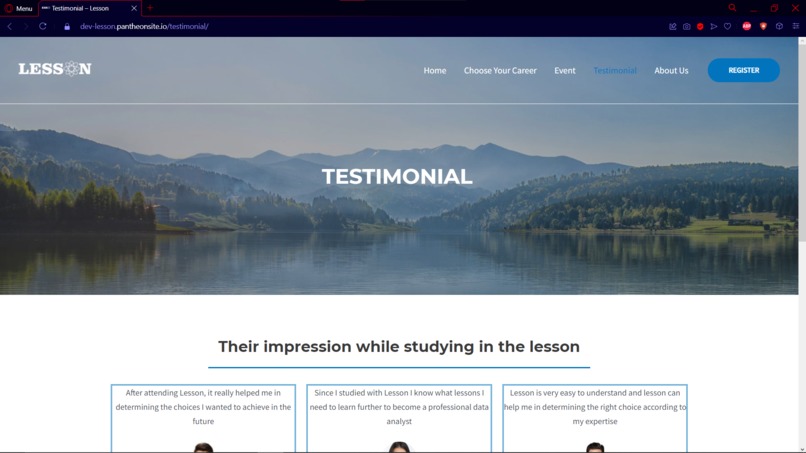 Lesson – screenshot 3