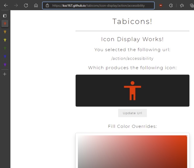 Tabicons – screenshot 1