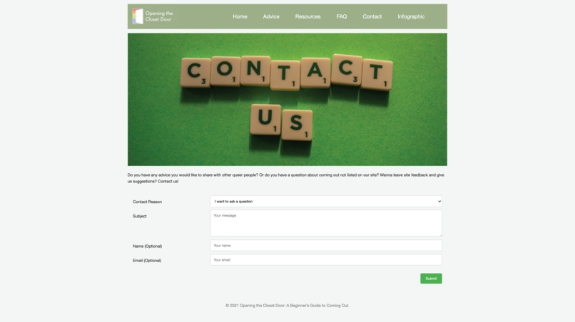 Opening the Closet Door: A Beginner’s Guide to Coming Out – screenshot 6