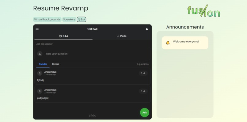 Fusion – screenshot 5