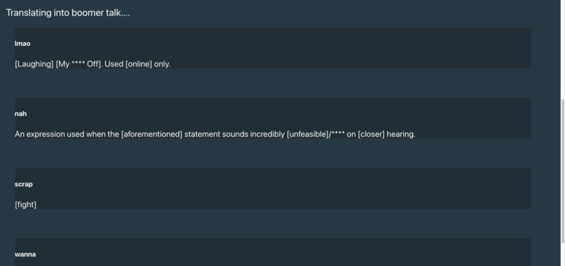 Genz Translator 3000 – screenshot 1