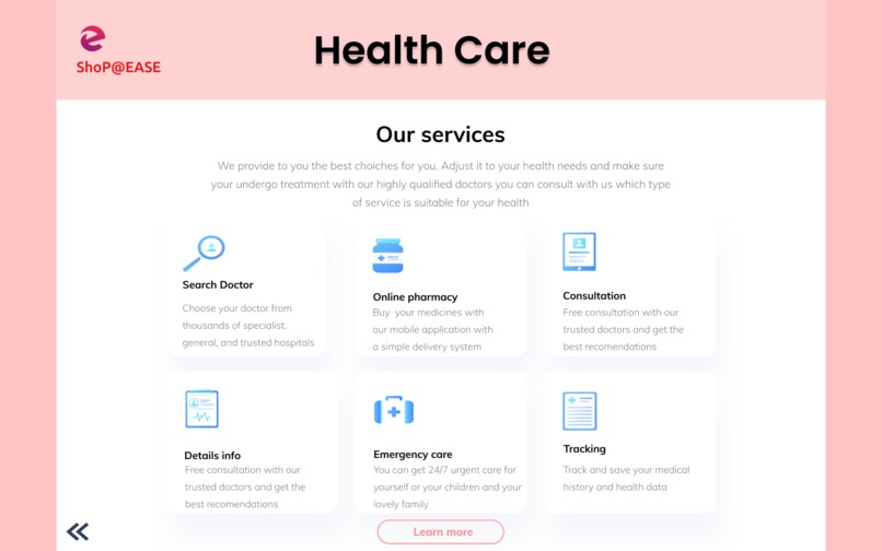 ShoP@EASE – screenshot 2
