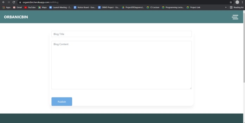 OrganicBin – screenshot 1