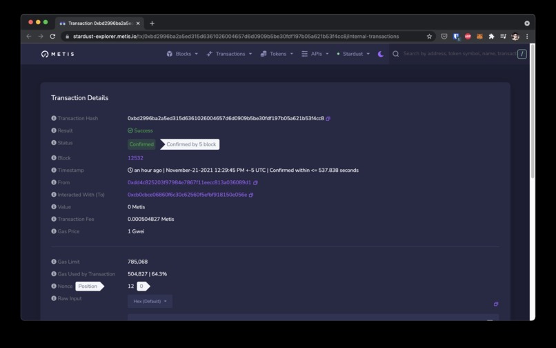 Metis.land – screenshot 5
