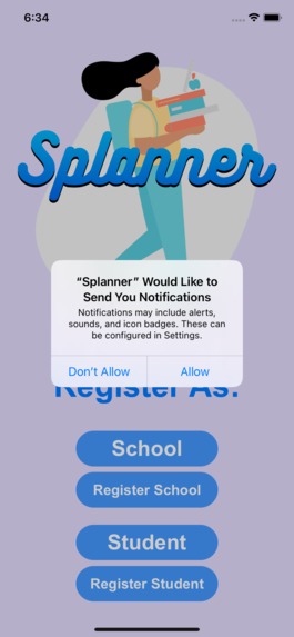 Splanner - Personal school schedule w/ notifications – screenshot 3