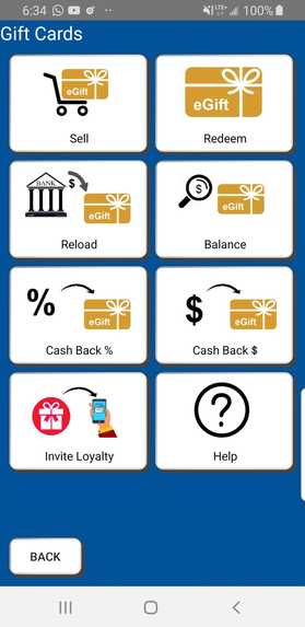 iPayZone Touch Free payments for your Square gift cards – screenshot 11
