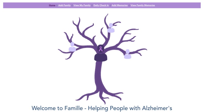 Famille - Helping Alzheimer affected humans – screenshot 3