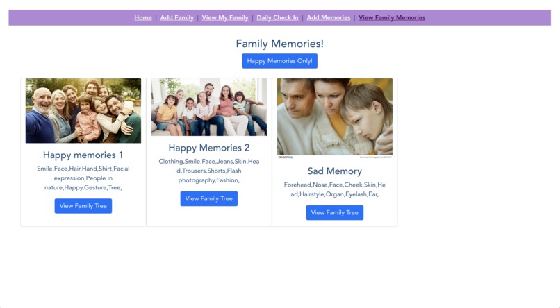 Famille - Helping Alzheimer affected humans – screenshot 2