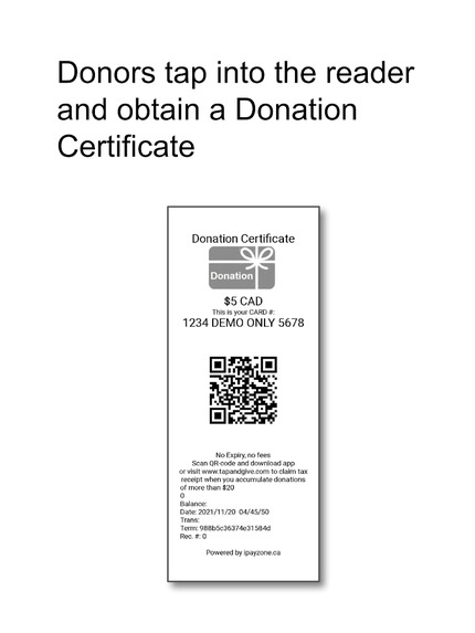 TapandGive Donations – screenshot 3