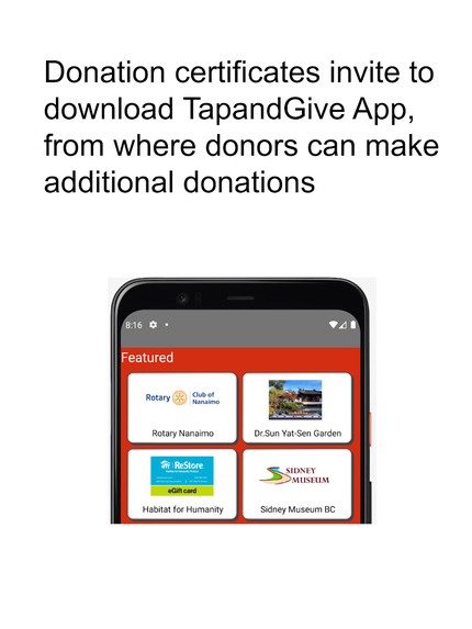 TapandGive Donations – screenshot 4